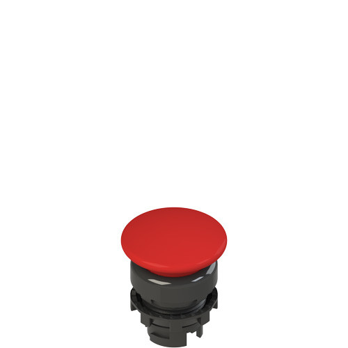 Pizzato E2 1PU2F3410 Spring-Return Red Mushroom Pushbutton for Industrial Safety