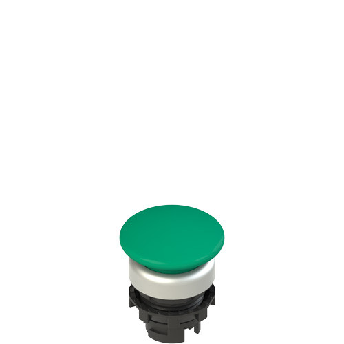 Pizzato E2 1PU2F4490 Spring-Return Green Mushroom Pushbutton for Industrial Applications