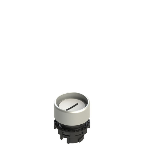 Pizzato E2 1PU2P229L2 Spring-Return White Booted Pushbutton with Marking - Durable & Reliable for Industrial Use