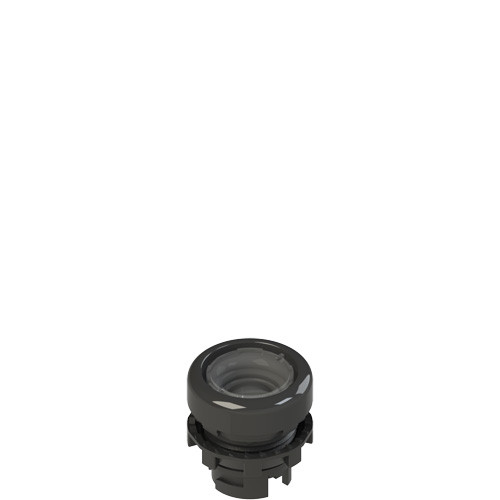 Pizzato E2 1PU2R0210 Spring-Return Flush Pushbutton - Lens-Free Design for Seamless Control Systems