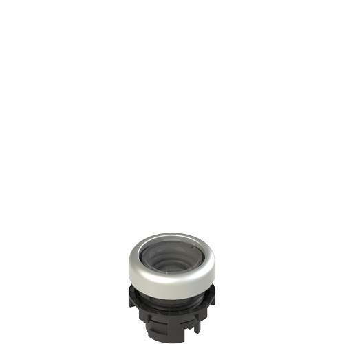 Pizzato E2 1PU2R0290 Spring-Return Flush Pushbutton - Lens-Free Design for Industrial & Commercial Use