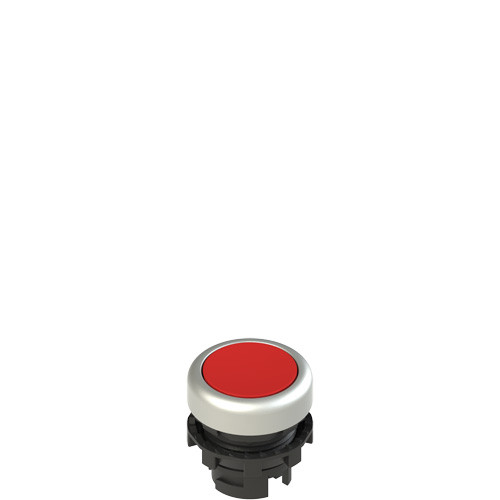 Pizzato E2 1PU2R3290 Spring-Return Red Flush Pushbutton for Industrial Applications