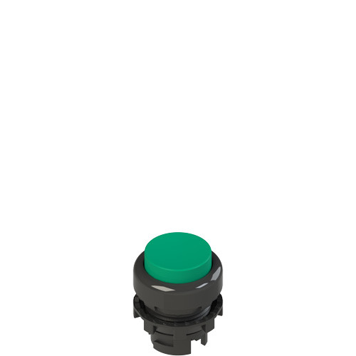 Pizzato E2 1PU2S4210 Spring-Return Green Projecting Pushbutton for Industrial Applications