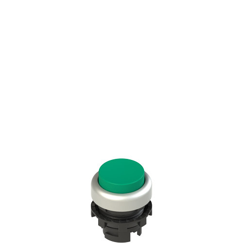 Pizzato E2 1PU2S4290 Spring-Return Green Projecting Pushbutton for Industrial Applications