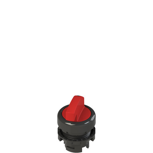 Pizzato E2 1SE22ECA31AB Long Handle Selector Switch - 2 Positions, Red with Marking for Industrial Use