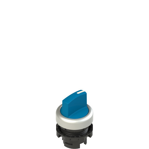 Pizzato E2 1SL13GCH69AB Illuminated 3-Position Blue Selector Switch with Markings