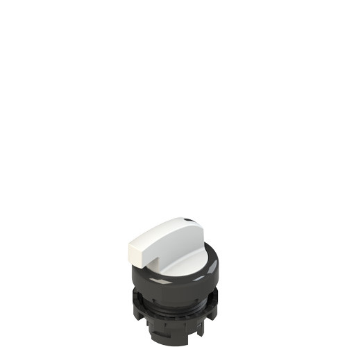 Pizzato E2 1SL23ECH21AB Illuminated Long Handle Selector, 3-Position White with Marking
