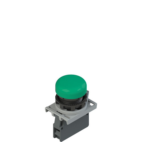 Pizzato E2 AC-DXBC0202 Complete Unit with Indicator Light, Fixing Adapter, LED & Contacts