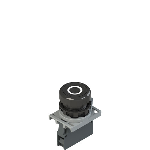 Pizzato E2 AC-DXBC1227 Complete Unit with Pushbutton, Fixing Adapter, and Contact