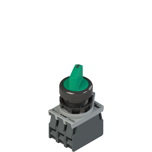 Pizzato E2 AC-DXBC1801 Illuminated Selector Unit with Fixing Adapter & Contacts