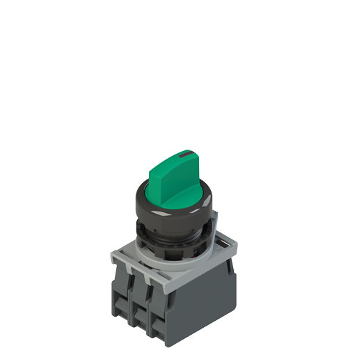 Pizzato E2 AC-DXBC1803 Illuminated Selector Unit with Fixing Adapter & Contacts