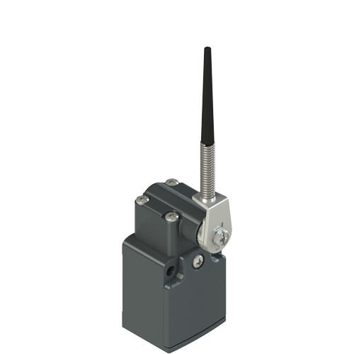Pizzato FC 334 Position Switch with Coiled Spring Lever and Plastic Point - Durable Limit Switch for Industrial Applications