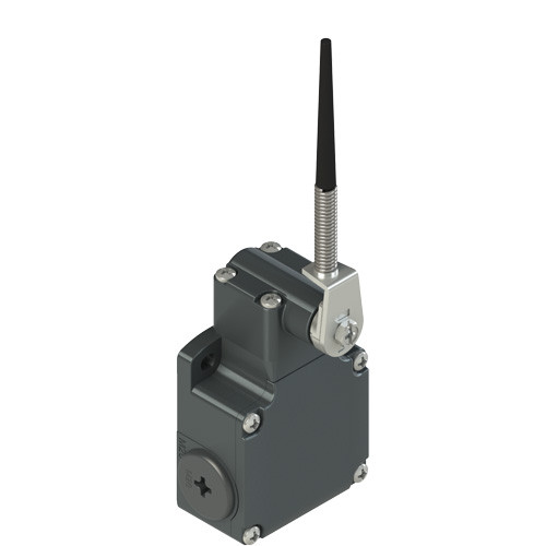 Pizzato FL 1134 Position Switch with Coiled Spring Lever and Plastic Point - Durable Limit Switch for Industrial Applications