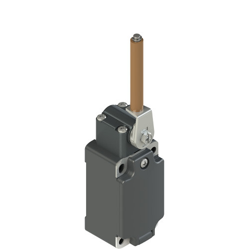 Pizzato FP 553-E11V9 Position Switch with Durable Porcelain Roller Lever for Industrial Applications