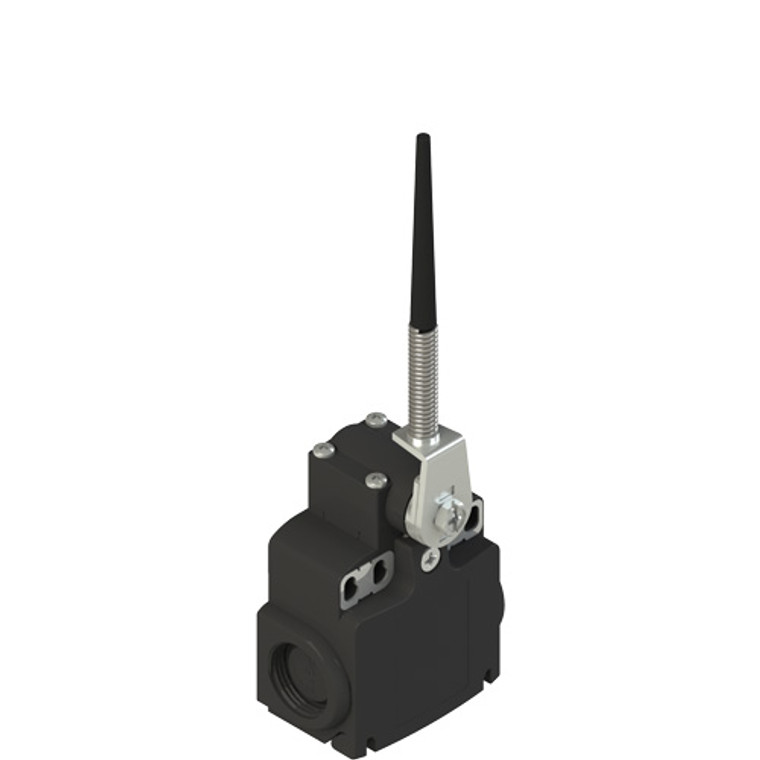 Pizzato FX 1034 Position Switch with Coiled Spring Lever and Plastic Point - Durable Limit Switch for Industrial Applications