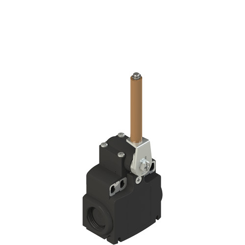 Pizzato FX 1053-E0V9 Position Switch with Durable Porcelain Roller Lever for Industrial Applications