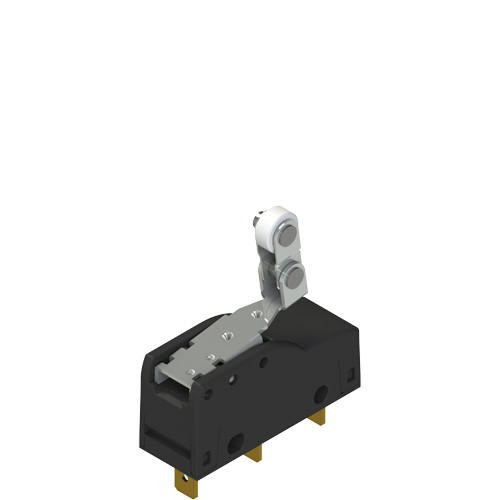 Pizzato MK H12D47 Microswitch with One-Way Roller Lever for Industrial Applications