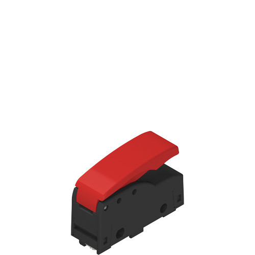 Pizzato MK V12F49 Microswitch with Red Push Button - Precision & Reliability for Industrial Applications