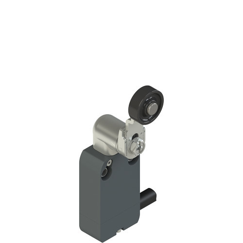 Pizzato NF B122KG-DN2 Modular Prewired Switch with Adjustable Metal Revolving Lever and 20mm Roller