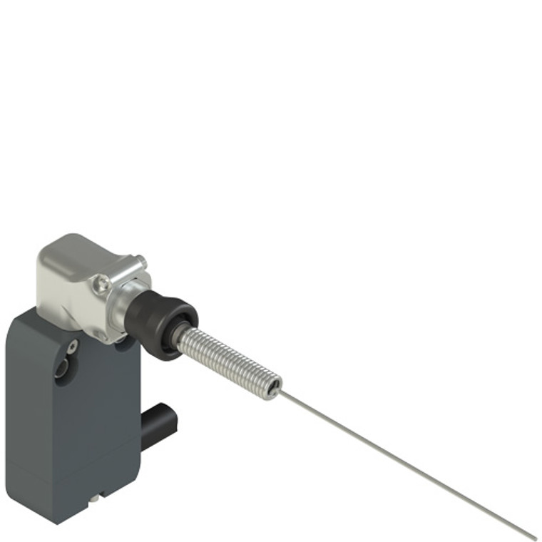 Pizzato NF G020HH-DN2W5 Modular prewired switch with spring rod with cat's whisker 90° transmission block