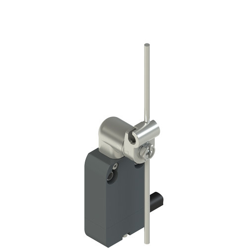 Pizzato NF G112LE-DN2 Modular Prewired Switch with Adjustable Metal Revolving Lever & Stainless Steel Rod