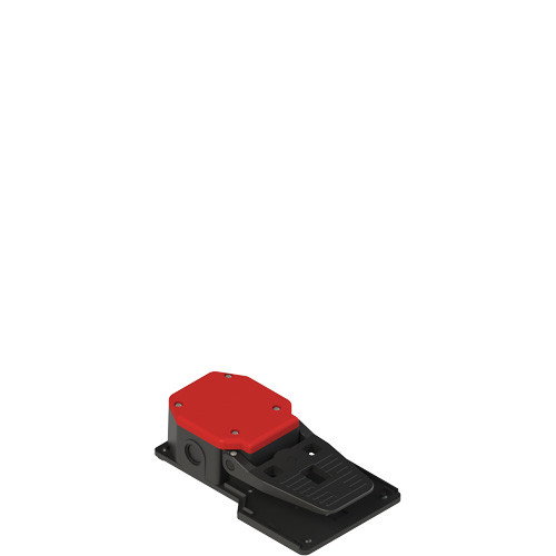 Pizzato PA 20600-M2 Single Foot Switch - Durable, User-Friendly Design for Industrial Use