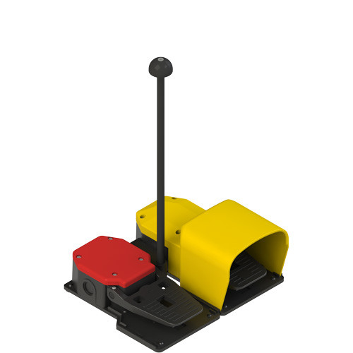 Pizzato PC 2-20 Modular Multiple Foot Switches - Customizable and Durable Control Solution for Industrial Applications