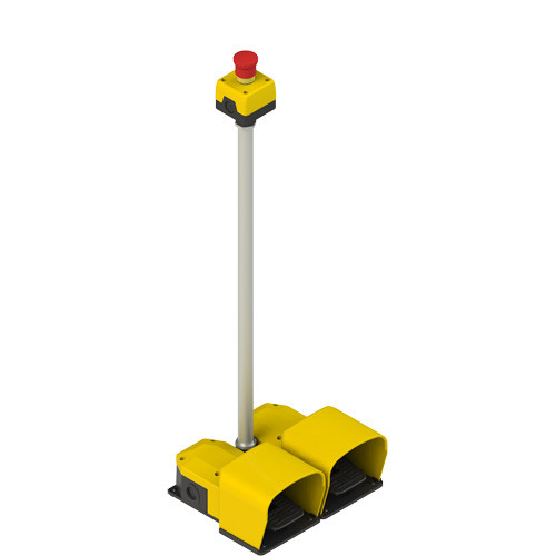Pizzato PC 2-42 Modular Multiple Foot Switches - Customizable and Durable Control Solution for Industrial Applications