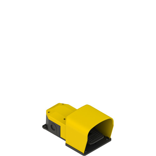 Pizzato PX 10621 Single Foot Switch with Integrated Protection for Industrial Applications