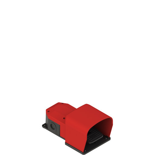 Pizzato PX 20110 Single Foot Switch with Protective Cover for Industrial Safety