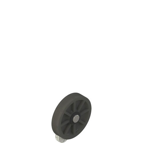 Pizzato VF LE54-3 Lever with rubber roller, 50 mm diameter