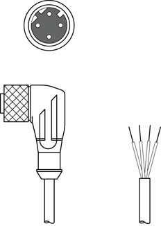 BK7 KB-092-5000-4 Ex Connection cable