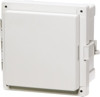 Fibox AR10106CHL Hinged Opaque Cover with Plastic Quick Release Latch