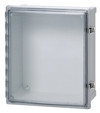 Fibox AR16148CHSSLT Hinged Clear Cover with S.S. Lockable Latch