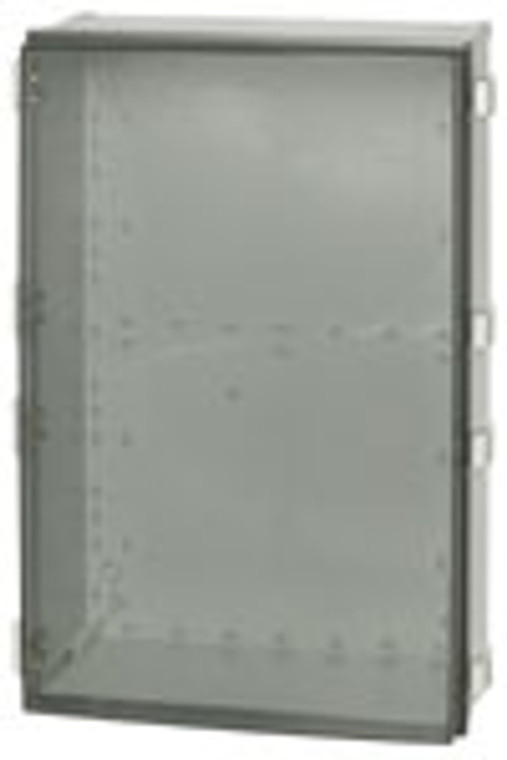 Fibox UL CAB PC 604022 T Hinged UL PC Enclosure - Transparent Cover