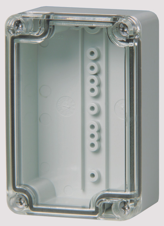 Fibox UL PCT 071004 PC Enclosure - Transparent Cover