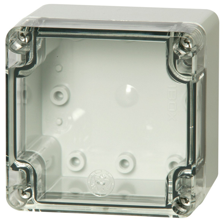 Fibox UL PCT 080810 PC Enclosure - Transparent Cover