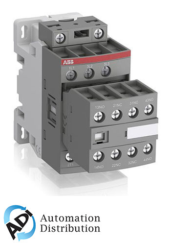 ABB AF09Z-30-22-23 ctr,3p,9a,low100-250vac/dc,2/2