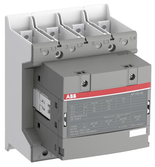 ABB AF140-40-00B-14 contactor af140 4p bar con 250-500v