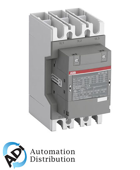 ABB AF190-30-00-13 3-Phase Contactor, 156A, 100-250V AC/DC, Motor Control & Distribution Solution