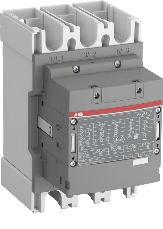 ABB AF265R-30-22-13  ab af265r302213 rev. cont,3 pole,25