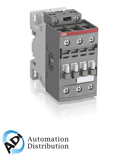 ABB AF30-30-00-12 AF30 3P Contactor, 48-130V AC/DC, IEC Compliant, Built-in Surge Protection, Suitable for Motors up to 15 kW/400 V AC or 20 hp/480 V UL