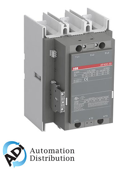 ABB AF400-30-11-70 3-Phase Contactor with Wide Voltage Range and Built-In Surge Protection, Suitable for Motor Control and Power Distribution up to 1000 V