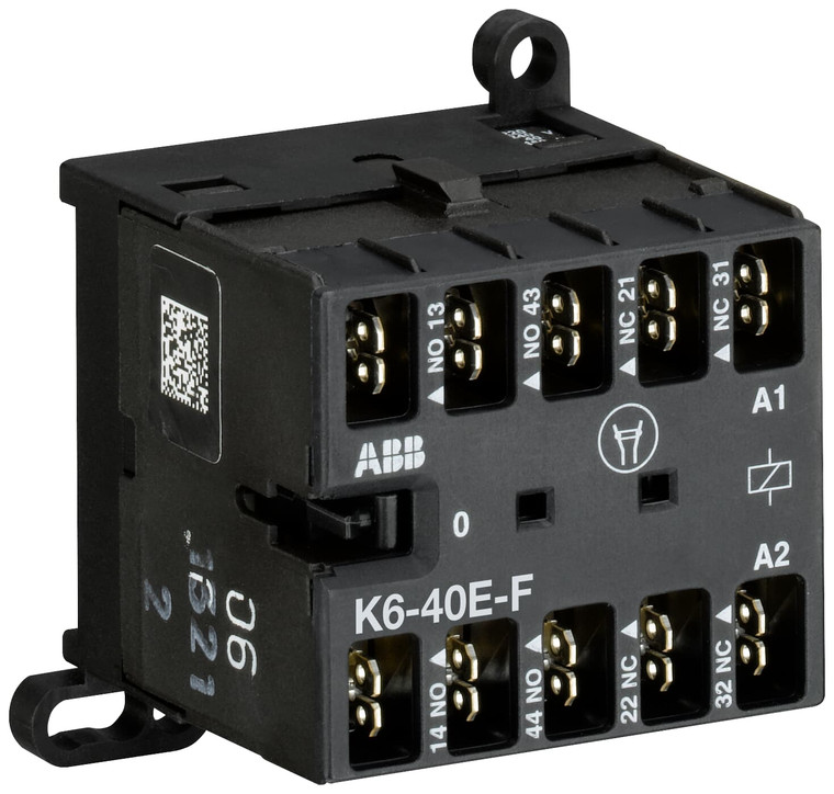 ABB K6-40E-F84 k6-40e-f-84 mini contactor relay 110-127