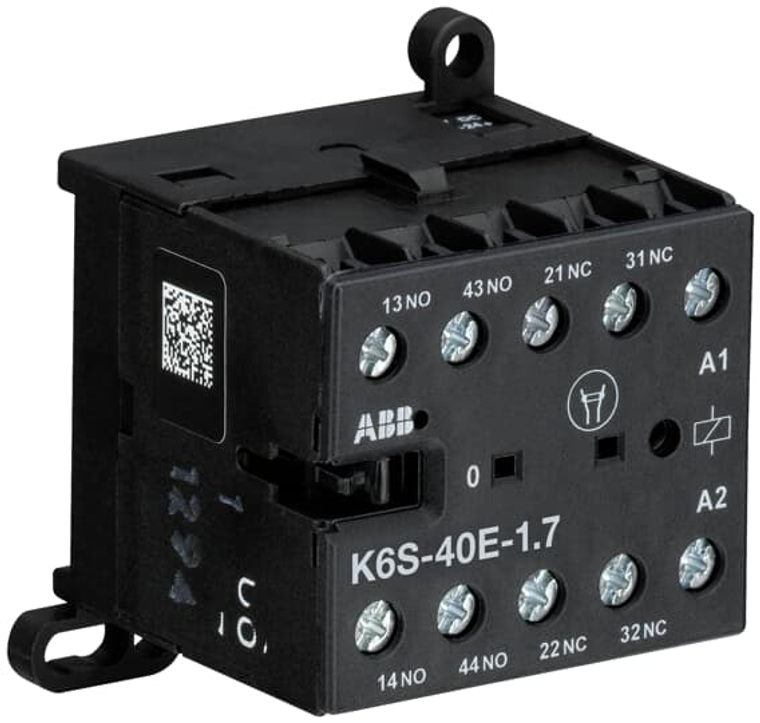 ABB K6S-40E-1.7 k6s-40e mini cont.relay 24vdc 1.7w