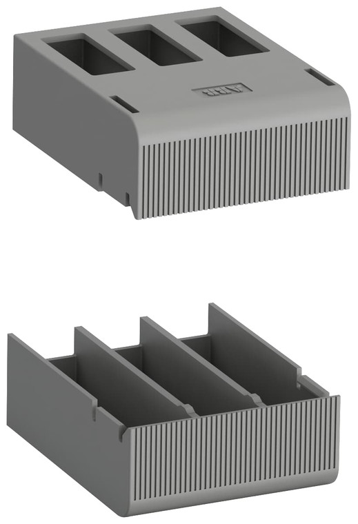 ABB KA165 Terminal Cover for MS165 & MO165 Models - IP20 Protection, 2-Piece Set