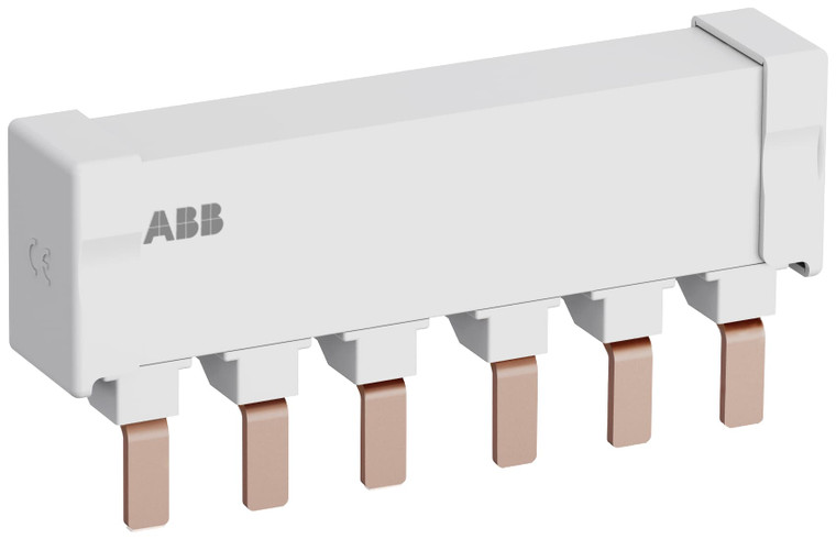 ABB PS2-2-0-125 MS165 MO165 3 Phase Busbar - 125A, 2 MMS, Efficient Electrical Connection Solution