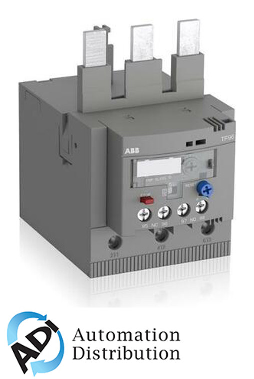 ABB TF96-87 Thermal Overload Relay - Class 10, 75-87A, Motor Protection with Automatic/Manual Reset and Trip-Free Mechanism
