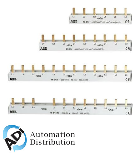 ABB PS1/6/16BP busbar ul489 1-ph 6 modules 16 sqmm