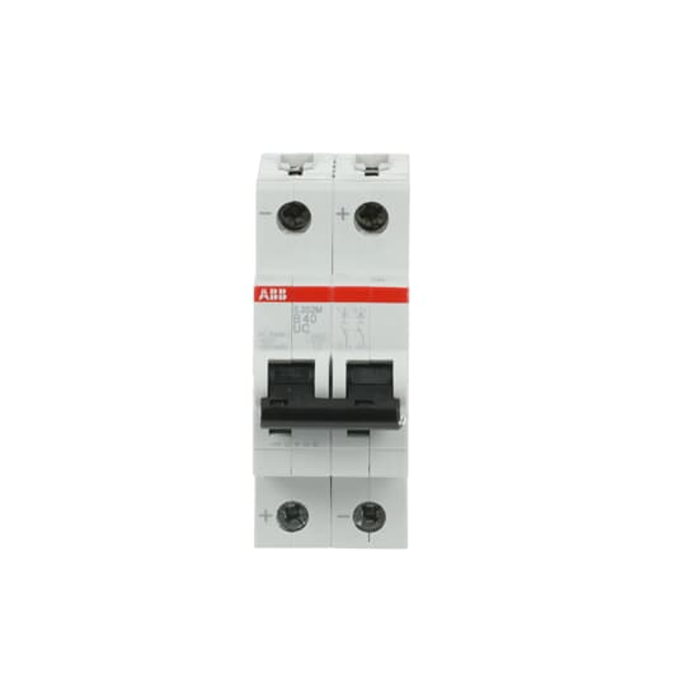 ABB S202MUC-B40 mcb s200muc 2p b 40a ac/dc